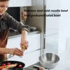 Ciotole Miscelazione In Acciaio Inossidabile Con Bilancia Antiscivolo Nidificazione Sbattere Set Cucina Per Cottura Insalata Cottura