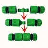 Watering Equipments Garden Hose ABS Quick Connector 12 End Double Male Coupling Joint Adapter Extender Set For Pipe Tube 230721