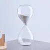 Alben 5/30/60 Minuten Sanduhr -Timer -Zeitmanagement -Tool Home Dekoration kreative Persönlichkeit Glass Sandglas Ornamente Geschenke