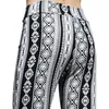 Pantalons pour femmes s Boho Flare Ethnic Floral Print Bell Bottom Pantalons Pour Femmes Y2k Streetwear Taille Élastique Jambe Large Danse Leggings 230721