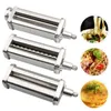 Machines à nouilles pour nouilles feuilletées fines et épaisses Cutter Roller Pasta Processor347A