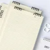 Portable A5/B5 Notepad Loose-leaf Notebook Waterproof Memo Book Lined & Gridded For Kid Student Girl Boy Gifts Y3NC