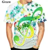 Мужские футболки T 2023 Стиль футболка для мужчин женские музыкальные футболки 3D музыкальная нота Tshirts Случайная рубашка. Спортивная одежда Hip Hop Tee