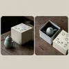 アクセサリーブティックazure ru kilnセラミックティーポットフィルター付き茶屋のポット付き小さな磁器ポット家庭用カンフーティーセットギフトボックス
