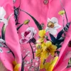 Основные повседневные платья 2023 Летние новейшие дизайнер -дизайнер по взлетно -посадочной полосе Bowknot Женская рубашка с короткими рукавами.