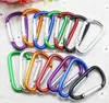 Karabijnhaak Ring Sleutelhangers Sleutelhangers Sport Karabijnhaak Kamp Karabijnhaak Haak Sleutelhanger Wandelen Aluminium Handig Wandelen Camping Clip