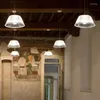 Pendant Lamps Nordic Led Crystal Black Lamp Antique Wood Chandelier Decorative Items For Home Lustre Suspension Lighting