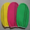 Scrubbers Whole- 3 pcs lot italy towel korea glove viscose mitt body scrub kessa exfoliating tan normal Factory ex252l