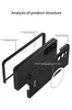 Matte Hard Cases For Samsung Galaxy Z Fold 5 Case Wireless charging Magsafe Protection Film Screen Cover