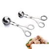 Cooking Utensils Stainless Steel Meatball Clip Tongs Professional Sphere Mold For Ice Cream Or Meat Drop Delivery Home Garden Kitche Dhohy