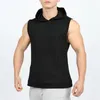 Regatas Masculinas Colete Masculino Camisas Sem Manga Regatas com Moletom Treino GINÁSTICA Camisa Muscular Colete Fitness Roupas Masculinas 230721