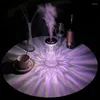 Table Lamps LED Crystal Lamp Small Waist Projector Diamond Atmosphere Light USB Colorful Night Purifier For Bedroom Livingroom