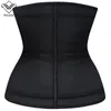 Custom Plus Size Fajas Body Shaper Steel Bones Dubbele Bandjes Corset Riem Latex Taille Trainer Vrouwen