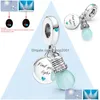 Charms 925 Sterling Sier Sea Chameleon Dolphin Fish Tree Air Balloon Charm Bead Fit Original Pandora Bracciale Gioielli Fai da te Drop Deliv Dhg4A