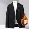 Costumes pour hommes Mode Tendance Beau Business Automne Et Hiver Plus Coton Costume Loisirs Mille Oiseau Treillis Veste