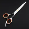 Professional Japan 440C 6 tum hår sax Set Cutting Barber Makas Haircut Scissor Thinning Shears Frisör SCISSORS1234M