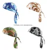 Buitensporten Heren Dames Fietsen Fietsen Cap Bandana Hoed Ademend Zweet Helm Hoeden Schedel Piraat Hoofddoek Hoofdband Camo Tulband