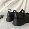 Geklede Schoenen ZUZI Mary Jane Schoenen Vrouwen Retro PU Lederen Schoenen Dikke zolen Grote tenen Schoenen Japanse Zachte Jk Uniform Schoenen Lolita FLATS 230721