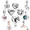 Charms The S925 Sterling Sier Loves Your Mothers Unlimited Hanging Charm Beads Adequado para Primitive Pandora Bracelet Feminino Diy Je Dhqk0