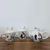 accessories Cartoon Alice in Wonderland Teapot Couple Mug Ceramic Tea Pot Cup Set Couples Mugs Creative Xmas Gift Fast Post