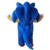 2019 usine Costume de mascotte professionnelle déguisement pour adulte animal bleu fête d'halloween event246Q