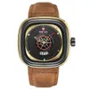 KADEMAN Brand Trendy Fashon Cool 45MM Large Dial Mens Watches Quartz Watch Calendar Accurate Travel Time Gentlemens Wristwatches 92535