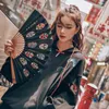 Ropa étnica sudadera Chinoiserie Top manga larga suelta moda coreana sudor chino con capucha pulóver Vintage japonés Harajuku