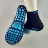 Moda spor trambolin çorap silikon antiskli açık çorap nefes alabilen emici yoga çorapları atlama kadınları silika jel çorap