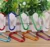 Carabiner Ring Keyrings Key Chains Sport Carabiner Camp Snap Clip Hook Keychain Hiking Aluminium Meatient Camping Camping Clip
