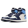 Jumpman 1 Mid High Basketball Shoes Men Kobiet 1s University Blue Dark Mocha Chicago Top Unc Hyper Royal Sport