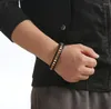 Pulseira masculina de aço inoxidável da moda 2023, acessórios de joias explosivas Venice.