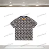 xinxinbuy Hommes designer Tee t-shirt 23ss Paris fleur lettre imprimer manches courtes coton femmes bleu noir gris XS-2XL