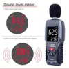 Bullermätare Digital ljudnivå Brusmätare Mätning 30-130DB DB DEBEL DETECTOR Audio Testare Metro Diagnostic-Tool Smart Sensor ST9604 230721