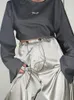Kvinnor Pants Capris Rockmore Harajuku Satin Loose Pants for Women Spring Summer Y2K Casual High midja Straight Wide Leg Byxor Fashion Baggy Korean 230721