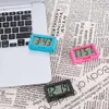 Wanduhren Digitale Autouhr Reise Mini für kleine Bildschirmuhr Schreibtisch Home Messgeräte Desktop Büro elektronisch