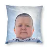 Cushion Decorative Pillow Hasbulla Hasbullah Smile Cushion Cover Two Side 3D Print Throw Case For Living Room Custom Pillowcase Ho219r