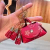 Designer Keychain women's Fashion exquisite lipstick keychain coin purse pendant for men and women car key rings accessories