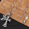 Designer Luxury Brand Pendant Necklace, High Edition High Quality, Double Cross Necklace, Collbone Necklace