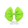 20pcs 4inch GirlsAccessories Boutique clips Grosgrain Ribbon Pinwheel beautiful Bows for Headband HD661ZZ