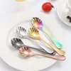DHL FASTER Stainsal Cetlery Spoon Spoon Spoin Spoon Spoon Seam Sgeert Spoon Tea Ice Spoon 0722