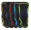 fashion sports knee sleeve silicone antiskid knee pads knit compression leg support sleeves unisex cycling gym fitness workout leg protector