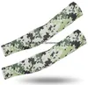 Groothandel fietsen arm mouw camo leger mouwen honkbal Outdoor Sport Stretch Arm Mouw Elleboog Verlengde armband compressie ics zijden mouw