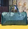 designer Duffle sac vert bagage luxe sac de voyage mode grande capacité nylon lettre sac à main matériel extérieur doux simple lettre bagage designer voyage fourre-tout