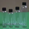 10ml 15ml 20ml 25ml 30ml 40ml 50ml 60ml 100ml 120ml bottiglia di plastica lozione shampoo campione crema contenitore in lattice T2008271d