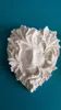 Borstar klassiska bladdesignkvinna avatar silikonform handgjorda kiseldioxid gel tvålformar för heminredning diy aroma stenformar