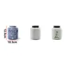accessories Flowered Ceramic Storage Jar Blue and White Porcelain Airtight Jar Household Largecapacity Moistureproof Tea Caddy Candy Box