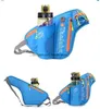 En plein air étanche randonnée cyclisme course ceinture sac pour femmes hommes Sport Fanny Pack taille sacs avec porte-bouteille d'eau mode gym fitness sport voyage ceintures