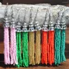 Dangle Oorbellen Etnische Sieraden Antiek Glas Zaad Kralen Verklaring Lange Tassel Charm Dangles Womens Beach Boho Party Gifts