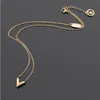 Hip hop trendy easy chic simple letter pendant extra long thin choker necklace Stainless Steel Gold silver rose filled love girls 3200