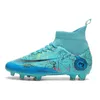 Rain Boots Men's Society Football Boot Original Soccer Shoes Long Spikes Antiskid Children Training Cleats Court 230721